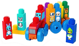 PROM MBL TRAKTOR ZE ZWIERATKAMI POJAZD+KLOCKI JKG33 3