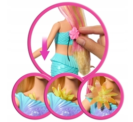 BRB SYRENKA ROZKWITAJACE KWIATY BLOND JDM72 WB4