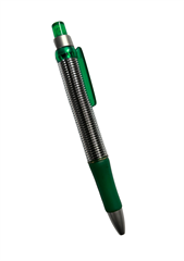 Dlugopis metal zielony