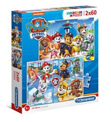 -CLE puzzle 2x60 Psi Patrol super kolor 21617