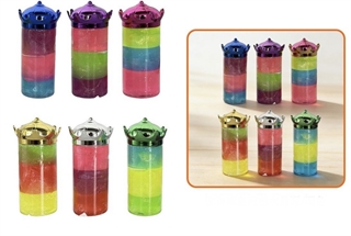 Slime trójkolorowy ombre pachnący korona (12szt w displayu) 66125