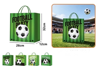Torba prezentowa football 32x26x12cm 66220