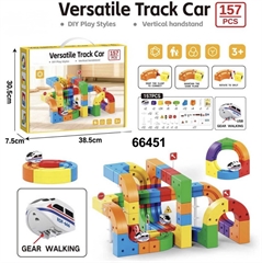 PROM Elekrtyczna kolejka antygrawitacyjna,klocki, magnetyczne tory 157el 66451