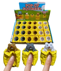 Gniotek mysz w serze (24szt display)