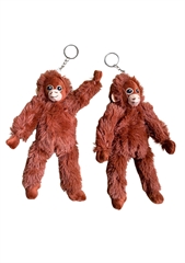 Brelok pluszowa małpka 20cm (12szt paczka)