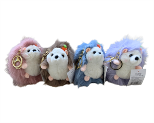 Brelok pluszowy jeżyk (12szt w paczce)