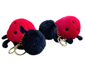 PROM Brelok pluszowy biedronka (12szt w paczce)