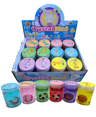 Slime 7cm z twardą piłeczką (12szt w displayu)