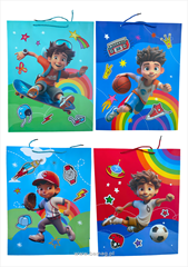Torebka prezentowa z chłopcem 50x70x20cmAl-129