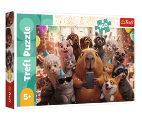 S.CENA Puzzles - _160_ - Sodkie selfie /Trefl_AI FSC Mix 70 #37;