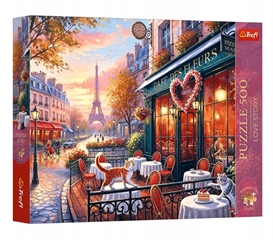 S.CENA 37621 _500 - Trefl Premium Plus -LoveStory: MioŁ w Paryu_ / Trefl FSC Mix 70 #37;