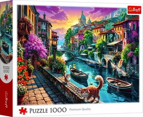 S.CENA Puzzle -   1000   - Włoskie wakacje_FSCMix 70 #37;