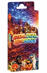 -STEAL DEAL BRAINROT (ZWIŃ BRAINROTA)-KIESZONKOWA RODZINNA GRA KARCIANA