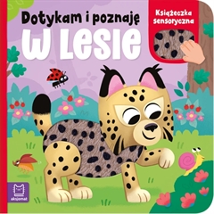 -Dotykam i poznaję. W lesie. Książeczka sensoryczna