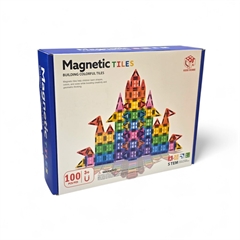 KLOCKI MAGNETYCZNE 100 SZT