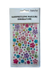 Naklejki dekoracyjne kryształki AL-1010