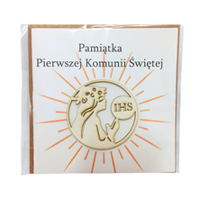 S.CENA Kartka okolicznościowa Pierwsza Komunia Święta