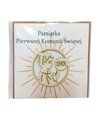 S.CENA Kartka okolicznościowa Pierwsza Komunia Święta