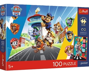 S.CENA 16550   100 UFT - TREFL PREMIUM PLUSKIDS - Psia przygoda   / Viacom PAW Patrol FSC Mix 70 #37;