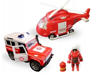 ZESTAW STRAŻACKI 1/18