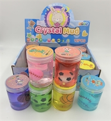 Slime z piłką 7cm 12szt w displayu