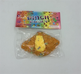 Zabawka antystresowa gniotek mochi taba rogalik 16szt w displayu