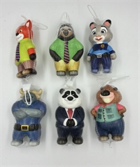 Gniotek squishy zoo 12cm mix wzorów (24szt we woreczku) 7198