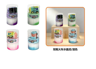 Slime ombre pastelowy zapachowy z ciuchcią z napędem (12szt w displayu) 66123