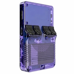 PROM Mini Konsola R36S Przenośna Retro DoGier 21 000 IPS 3.5 Cala Fioletowa 30724
