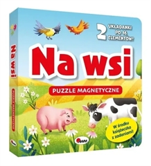 -PUZZLE MAGNETYCZNE NA WSI 973-83-8181-645-8