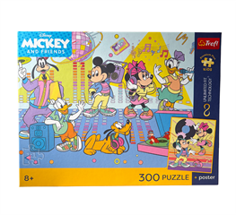 S.CENA Puzzle -   300 UFT   - TREFL PREMIUMPLUSKIDS - Ekscytująca przygoda / Disney Mickey Mouse and Friends FSC Mix 70 #37;