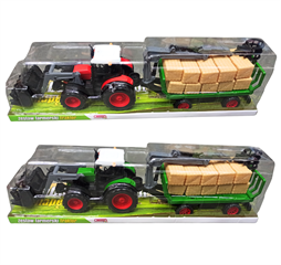 TRAKTOR Z MASZYNĄ ROLNICZĄ