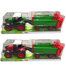 TRAKTOR Z MASZYNĄ ROLNICZĄ