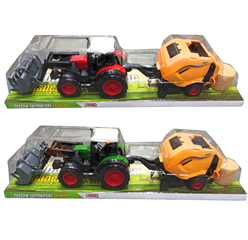 TRAKTOR Z MASZYNĄ ROLNICZĄ