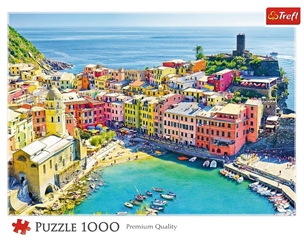 S.CENA Puzzle - _1000_ -Malownicze miasteczkoVernazza, Liguria, Wochy_FSC Mix 70 #37;