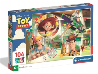 -CLE puzzle 104 SuperKolor Toy Story 25009