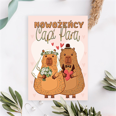 KARNET A5 ŚLUB CAPY PARA