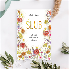 KARNET A5 ŚLUB SIELSKA