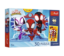 S.CENA 18343 _30 - TREFL PREMIUM PLUS KIDS-Spidey w akcji_ / Spidey and his Amazing Friends Marvel FSC Mix 70 #37;