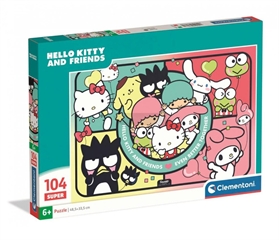 -CLE puzzle 104 Super Hello Kitty 27576